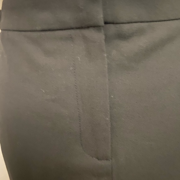 Petite Sophisticate stretch business office black midi dress skirt buckles 6 - Picture 3 of 12